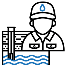 1 Замена водоподъемной колонны на современные высокопрочные водоподъемные трубы из нПВХ (для погружных насосов).